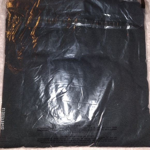 Victoria's Secret Pink Campus Crew Tee Pure Black Shine Logo - Picture 11 of 15